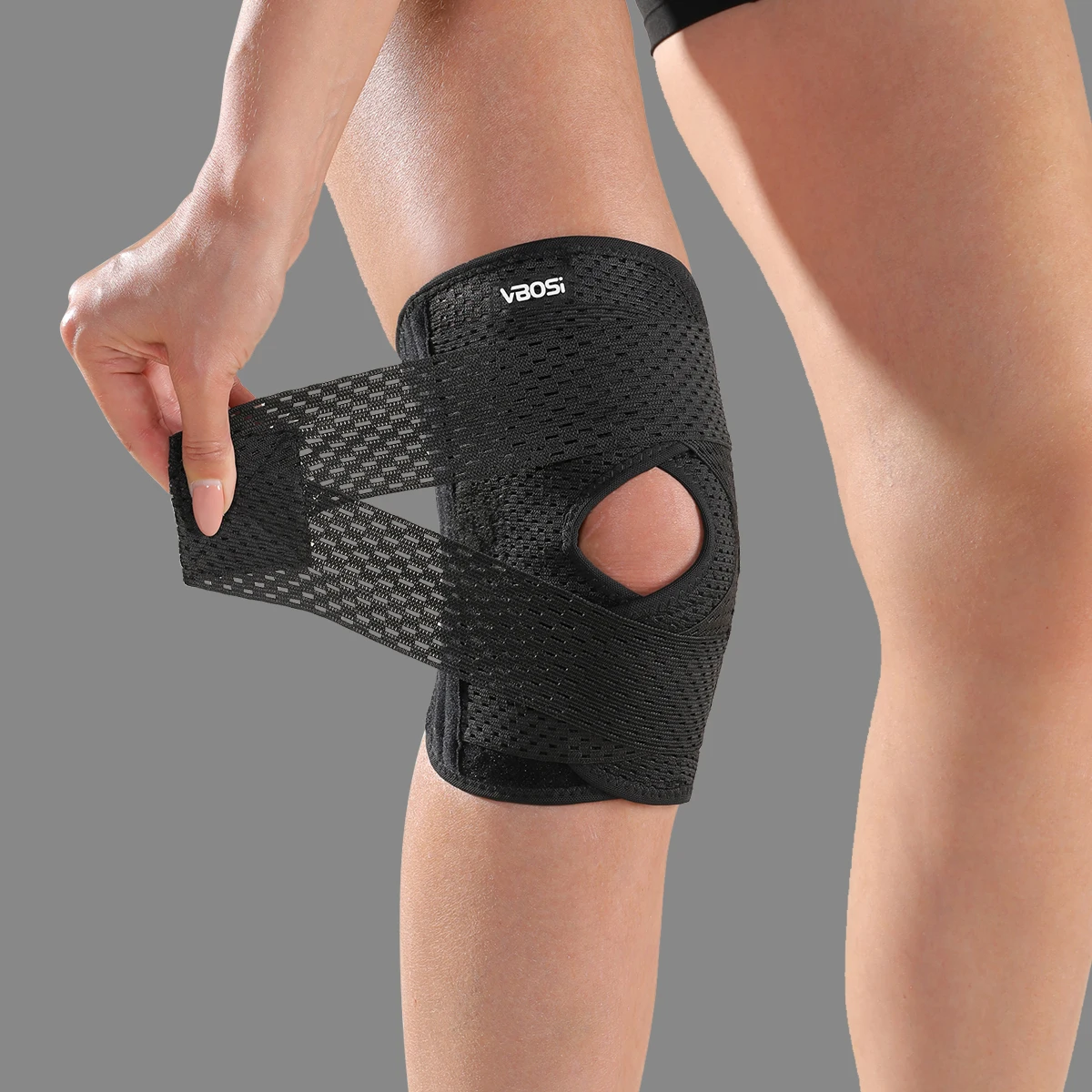 Genouillère Flexible et Respirante pour Sportifs