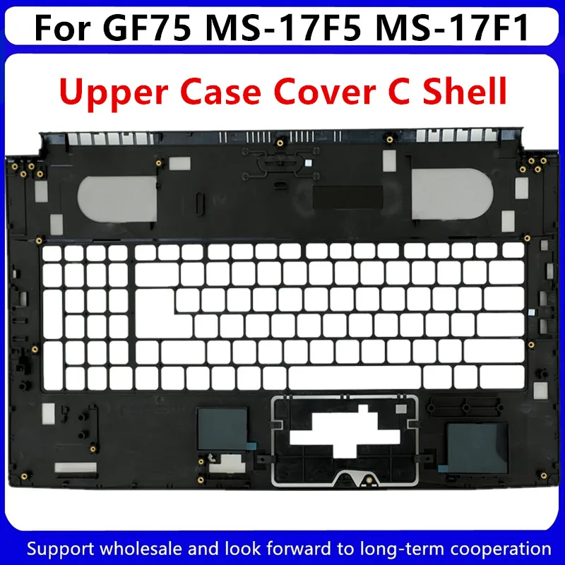 Tampa Traseira Lcd para Laptop Moldura Frontal Dobradiças Palmrest Caixa Inferior Msi Gf75 Ms17f5 Ms-17f1 Novo - Imagem 6
