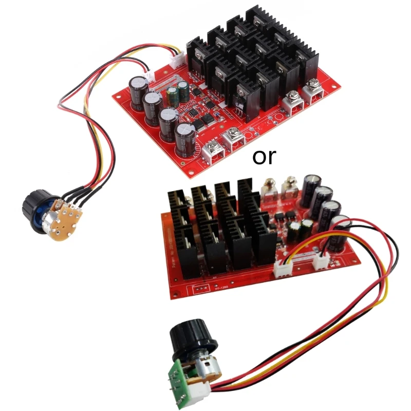 DC 10-50V 60A Motor Speed Control PWM HHO Controller 3000W 12V 24V 48