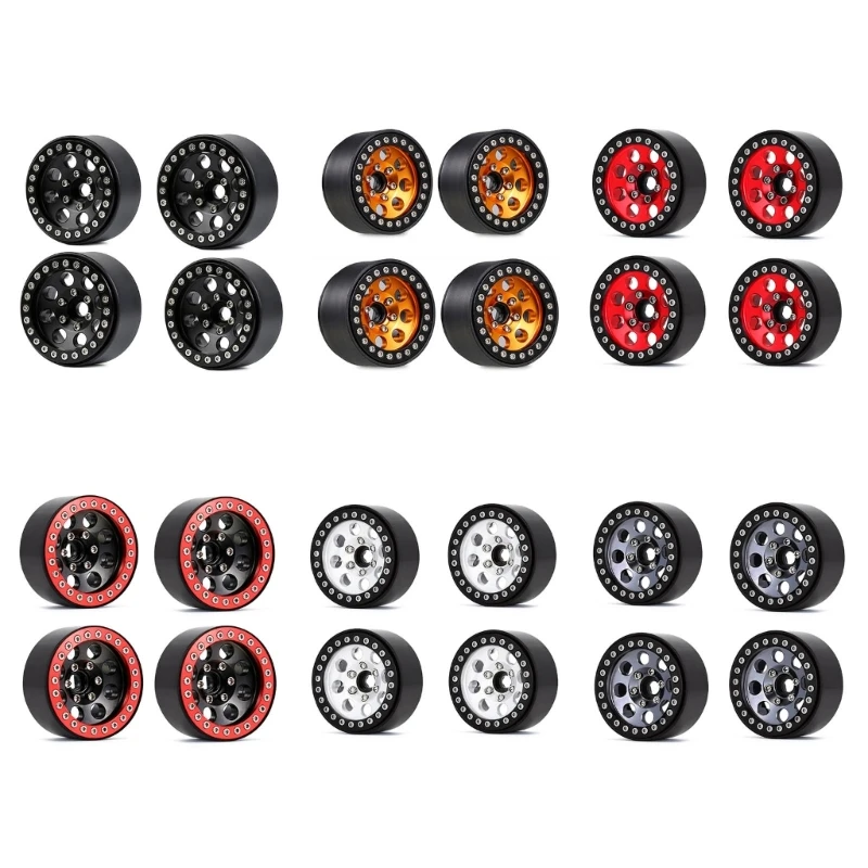 

Wear Resist Remote Control Crawler Wheel Rims Suitable for Crawler Easy Install