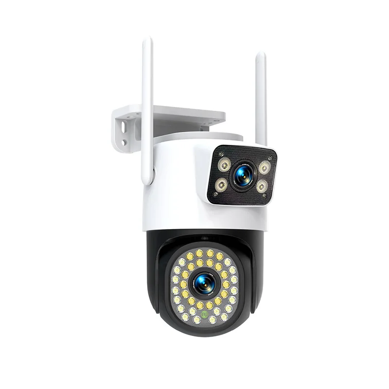 4Mp Uhd Yoosee App Full Color Dual Lens Wifi Ip Camera Ai Rilevamento Umanoide Sicurezza Domestica Cctv Intercom Baby Monitor