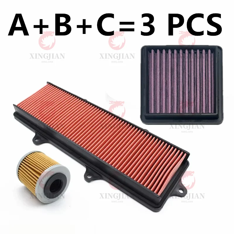 Motorcycle Air and Oil Filter