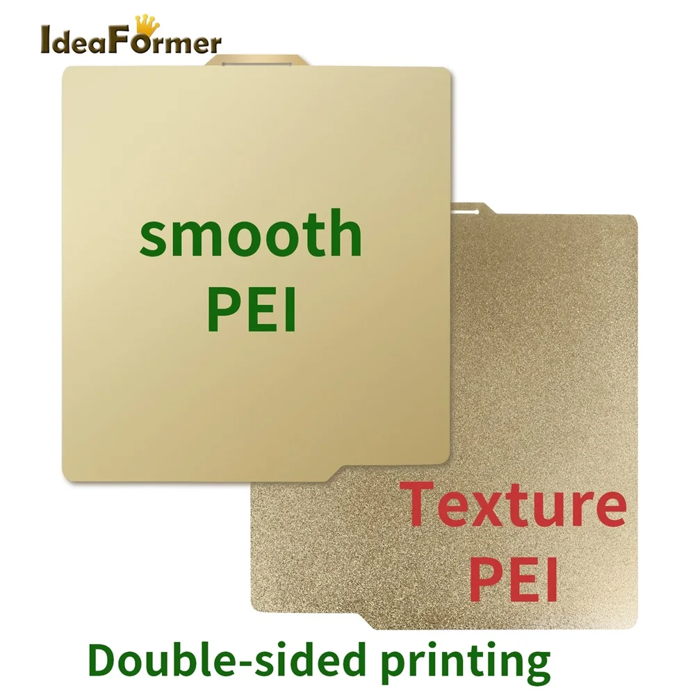 thumbnail: 3DPLady Dubbelzijdige PEI Printplaat 257x257 Mm Voor Bambu Lab P1P & X1 Carbon - Goud