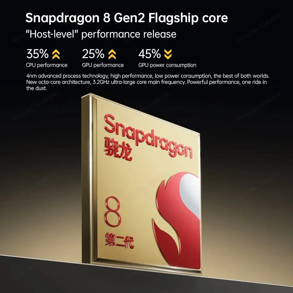 realme GT 5 NFC Snapdragon 8 Gen 2 Octa Core 6.74\'\' 144Hz OLED Display 12GB 256GB 50MP Triple Camera GPS 150W Charger