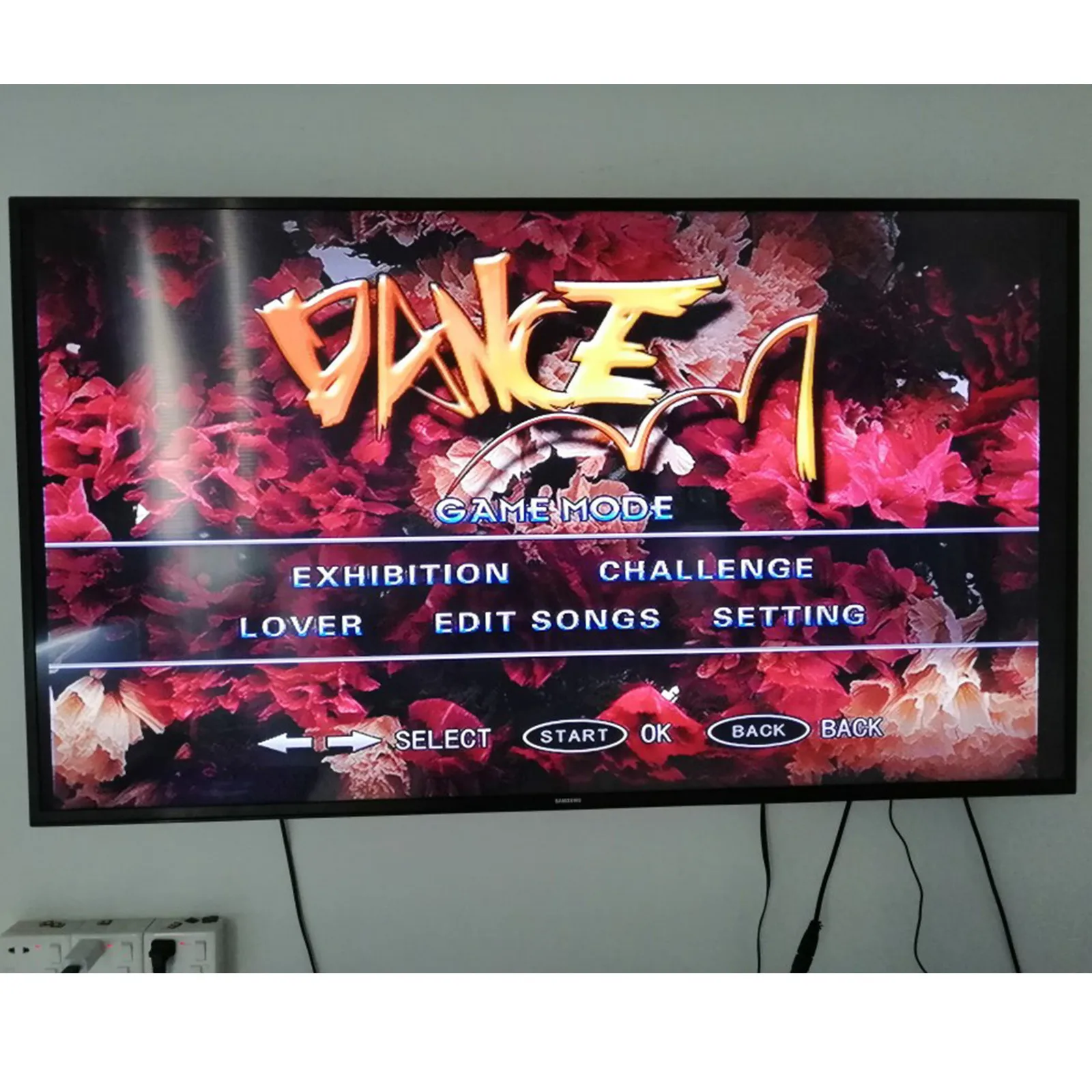 Dance Mat Fitness Gaming Machine Pad for TV Home Use Running 3D Sensing Game Console Single Player PC Weight Los