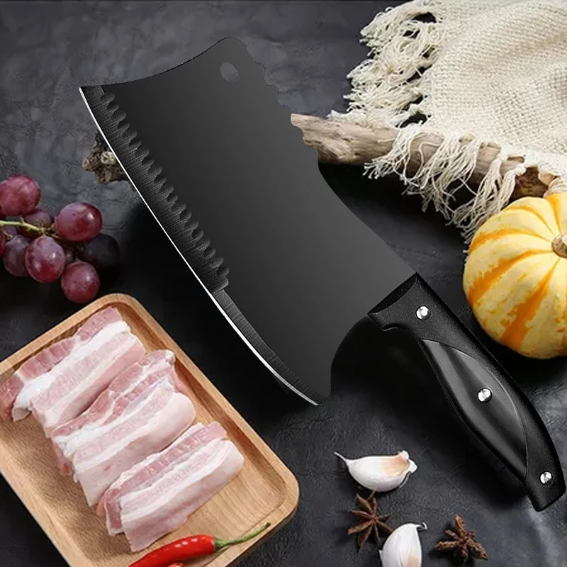 Sato Forged Heavy-Duty Meat Cleaver Chopping Butcher Knife (Bone Chopp