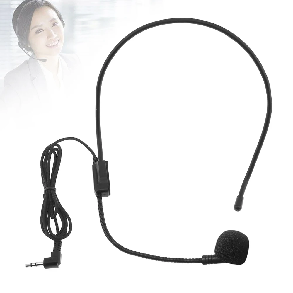 

Universal Portable 3.5mm Jack Headset Mic Microphone Audio Accessories Live Equipment for Sound Card PC Laptop Notebooks