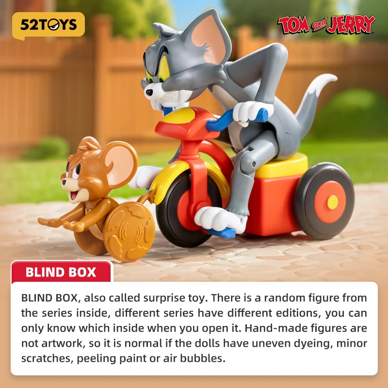 52TOYS トムとジェリー　POOR TOM 可哀想なトム2点セット Amazon.co.jp: 52TOYS BLINDBOX トムとジェリー 可哀想なトム 4