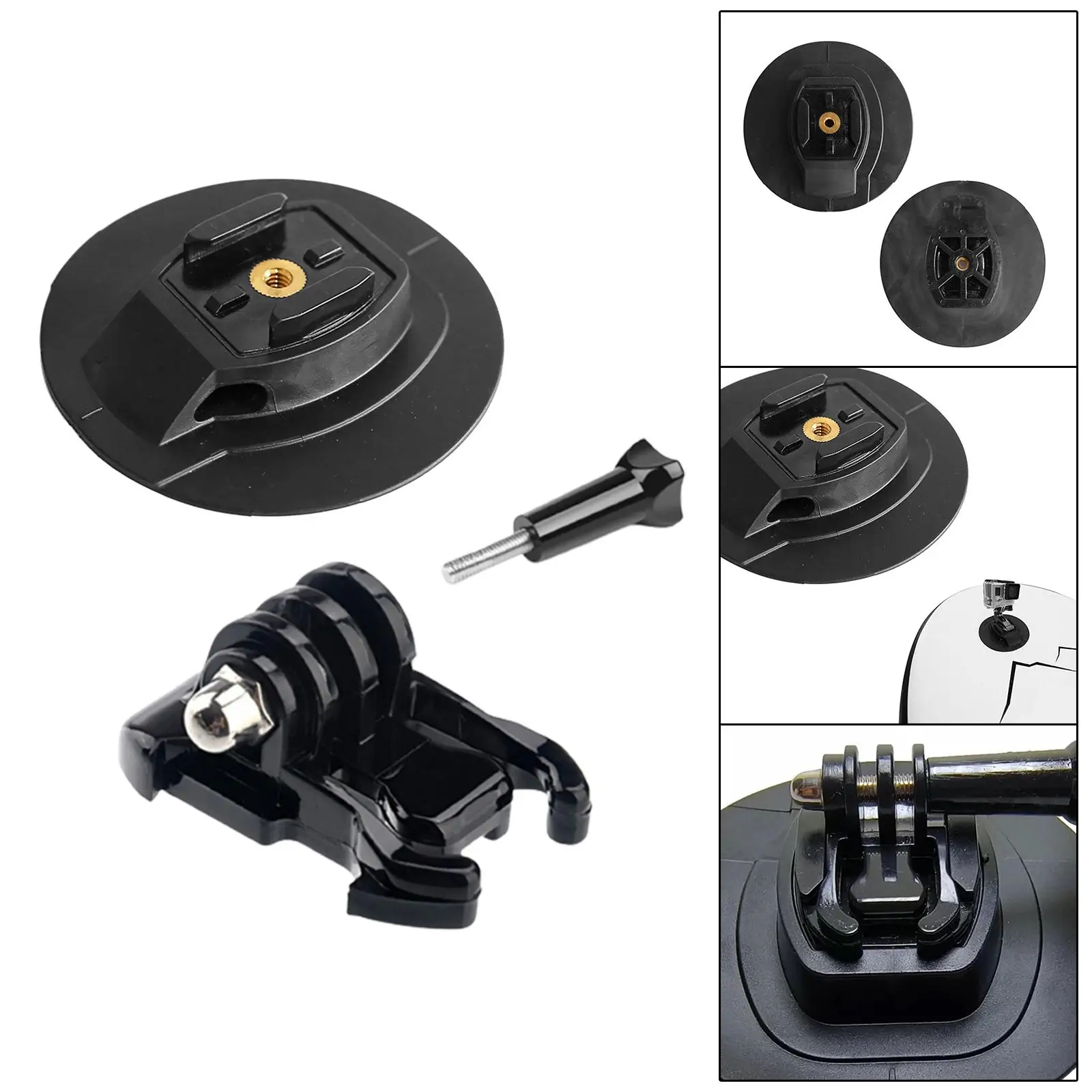 GoPro 서핑 워터 보드 어댑터 용 바디 보드 SUP 보드 마운트 키트 스포츠 카메라 SUP 액션 카메라 버클 클립