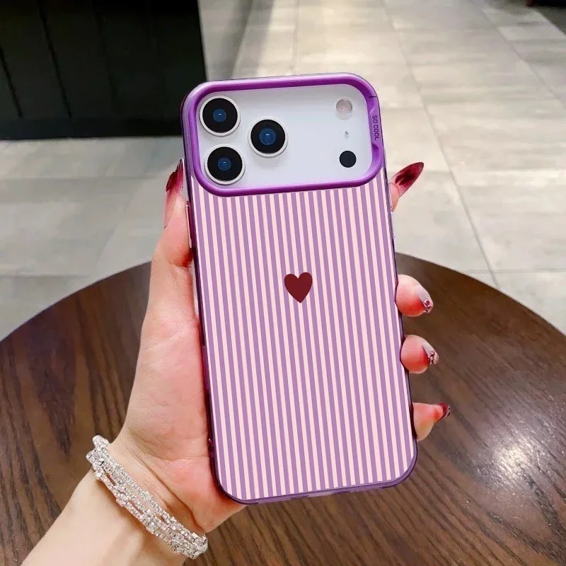 Vibrant Stripe Pattern Fashion Phone Case - Hard IMD Cover