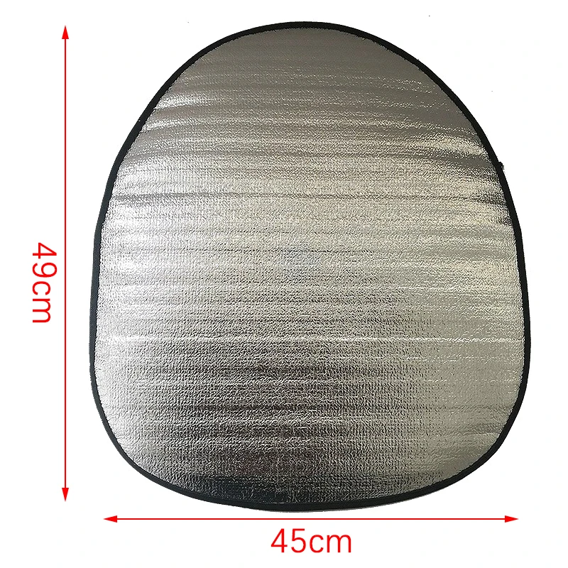 Fashion Sun Shade Visor Thick Protection Foldable Anti-uv Sunscreen Cover Car Supplies Car Steering Wheel Anti Scalding Cover