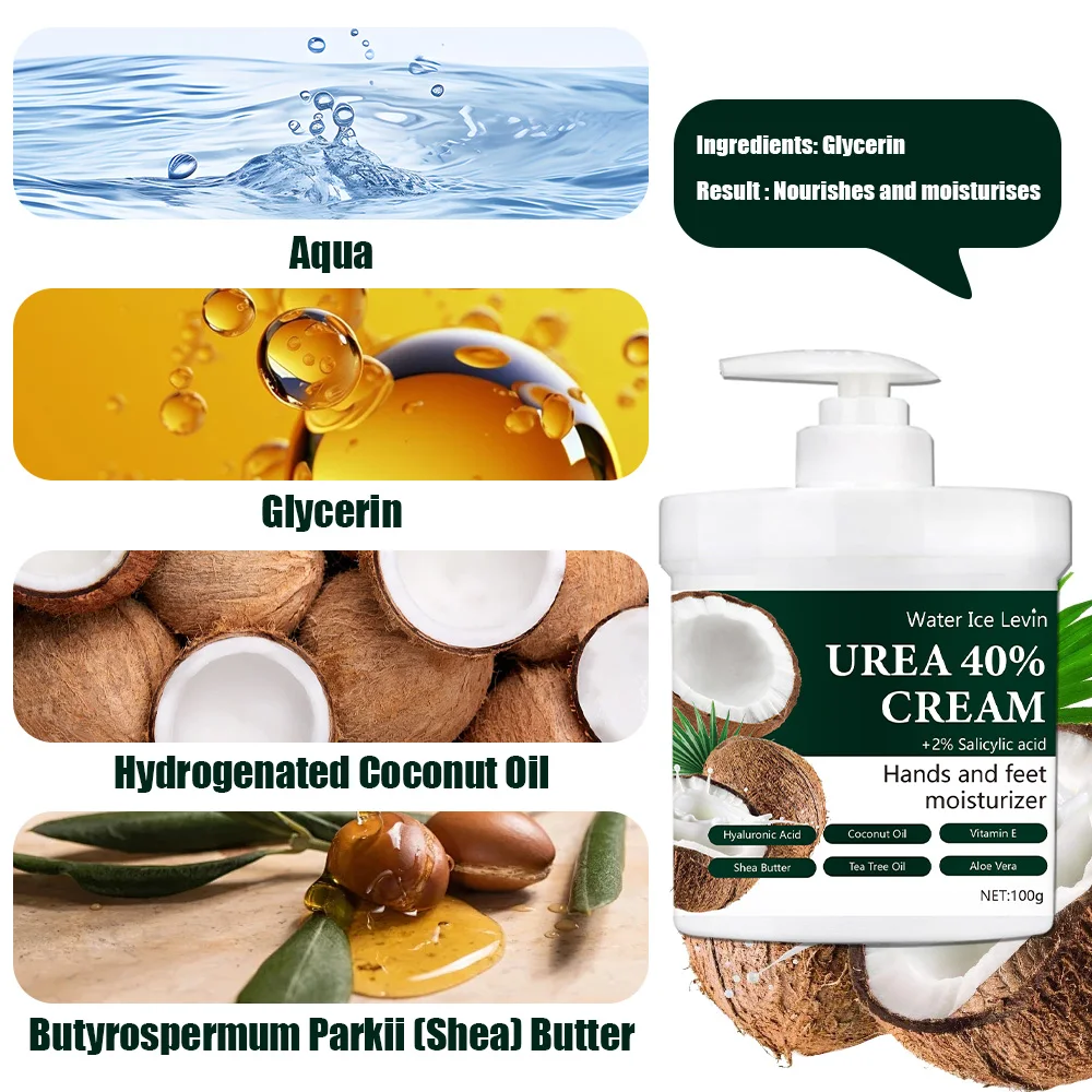 Urea 40% Cream with Firming Elasticity Improve Loose Skin Emulsion Moisturizes, Moisturizes, brightens and brightens skin 2
