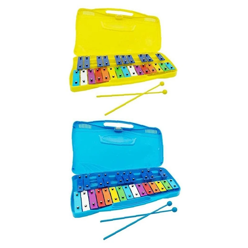 

Quality 25 Note Xylophone With Case Colorful Musical Toy Perfectly Tuned Instrument For Adults Children And Toddlers