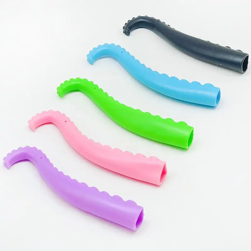 Finger Tentacle Fidget Toy Stretchy Finger Puppet Fidget Octopus Tentacle Gag Joke Toys Prank Props Indoor Outdoor Relaxing