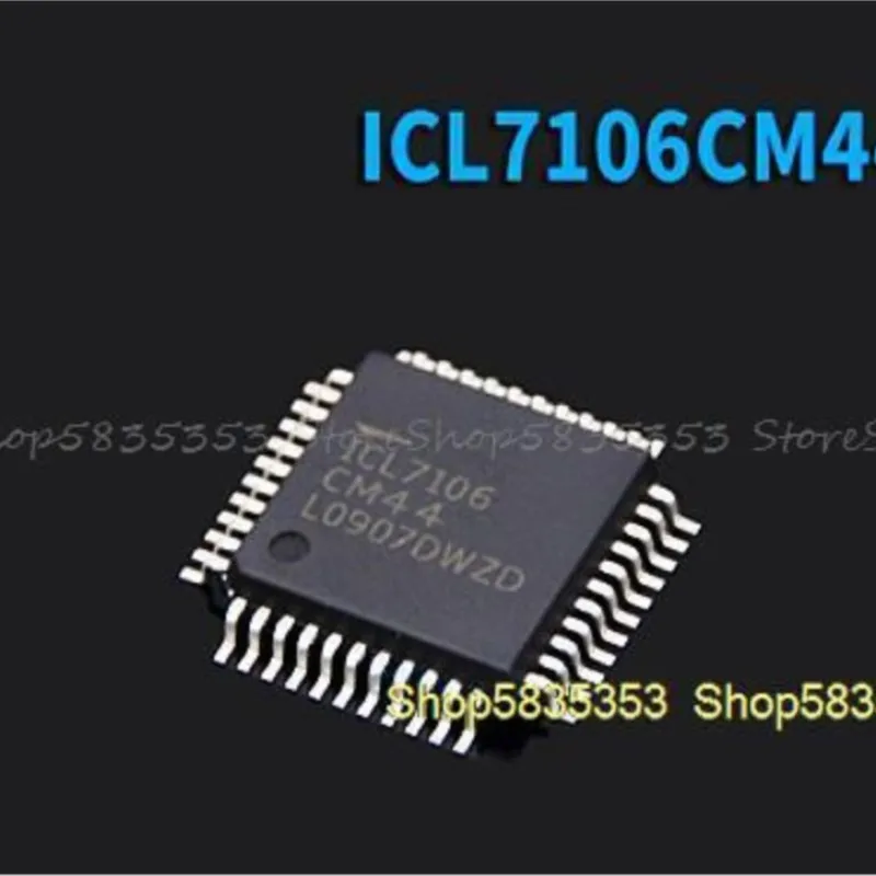 

100 шт. Новый ICL7107CM44 ICL7107 QFP-44 бит A / D конвертер/чип драйвера ЖК-дисплея