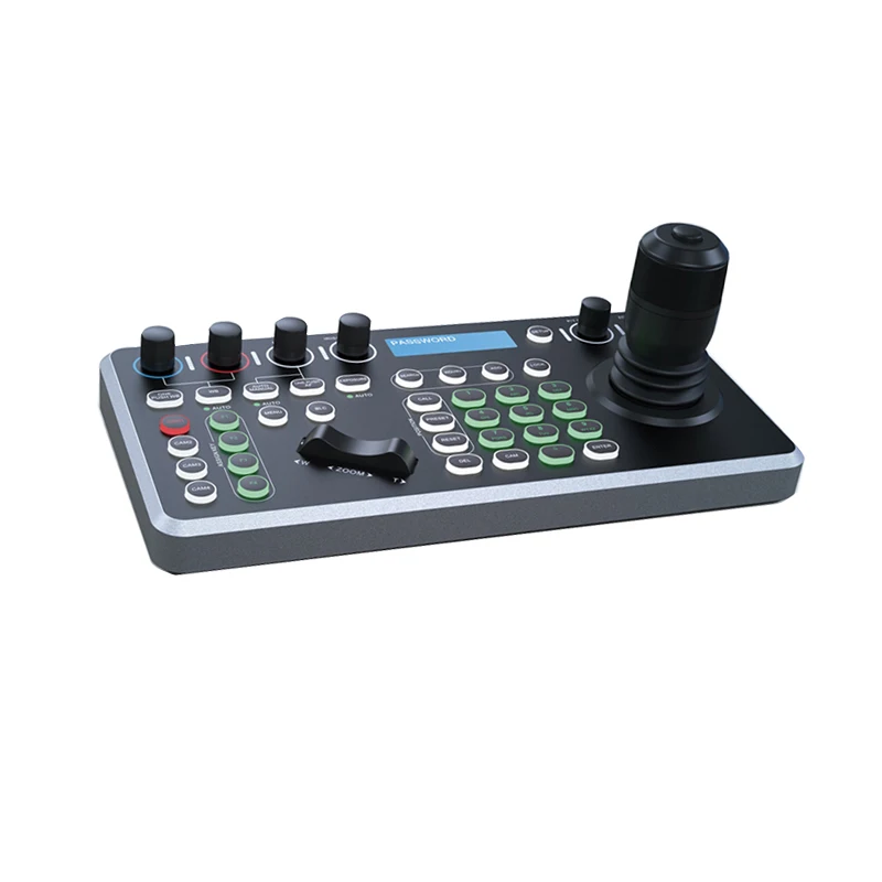 NDI POE 20x SDI HD MI LAN PTZ Telecamera di trasmissione HD1080P Controller tastiera videoconferenza per sistema di streaming live in chiesa - immagine 5