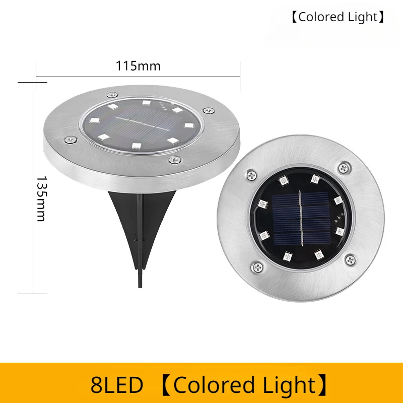 8LED colored light