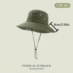 Waterproof Outdoor Sun Hat with UV Protection & Breathable Mesh for Camping, Hiking, and Mountaineering (Green)