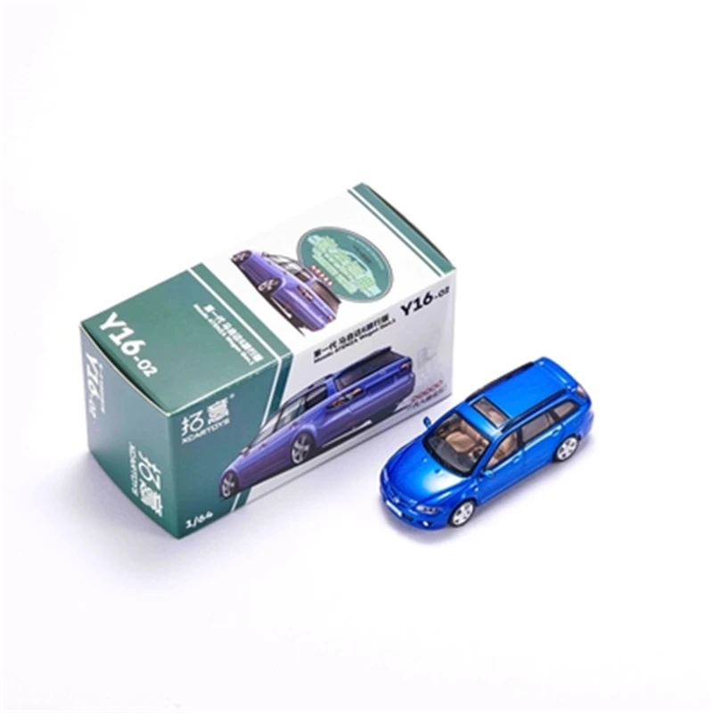 XCarToys 164 Mazda Atenza Wagon Gen.1 Blue Diecast Model Car