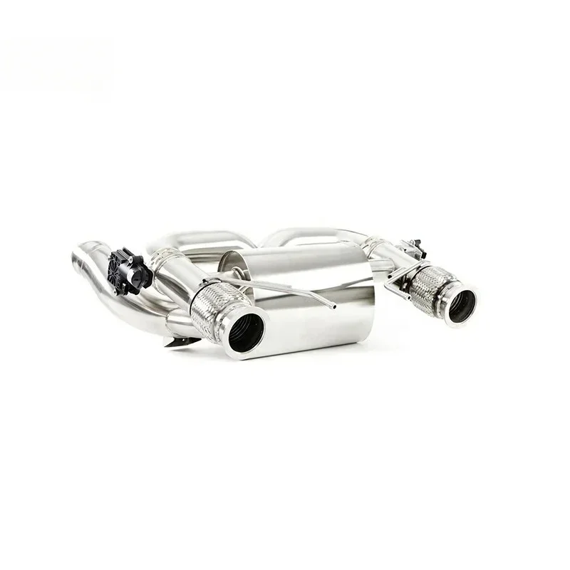 Stainless Steel High Flow Valve Exchust System, mclareen 720S, high performance, Nickel alloy