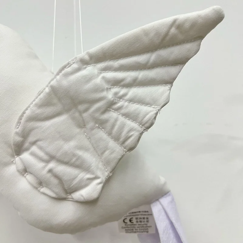 Simulated Hummingbird Swan Wall Hanging Decoration Hanging Plush Stuffed Doll Fabric Children's Room Decor Baby Pillow 4