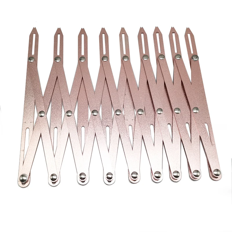 Aluminum Expanding Sewing Gauge, Quilting Button Sewing Tool, Equal Space  Divider Expandable Sewing Tools for Crafting Pleating Button Space