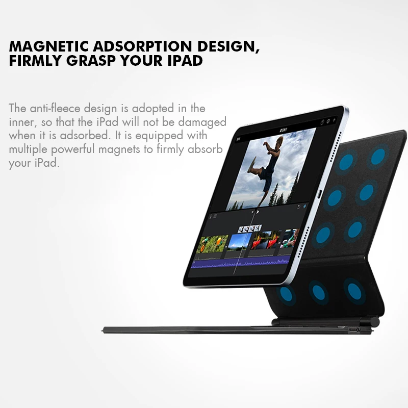 Backlight Magic Keyboard for iPad Pro 12 9 12.9 M2 2022 for iPad Pro 11 2022 10th Gneration iPad