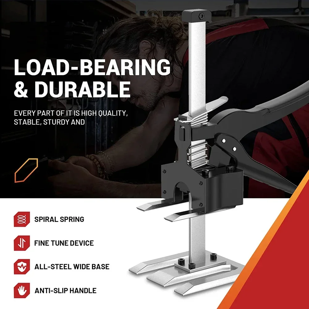

Lifter Height Adjuster Hand Lifting Tool Labor-Saving Arm Jack Door Panel Drywall Lifting Cabinet Board Tile Elevator