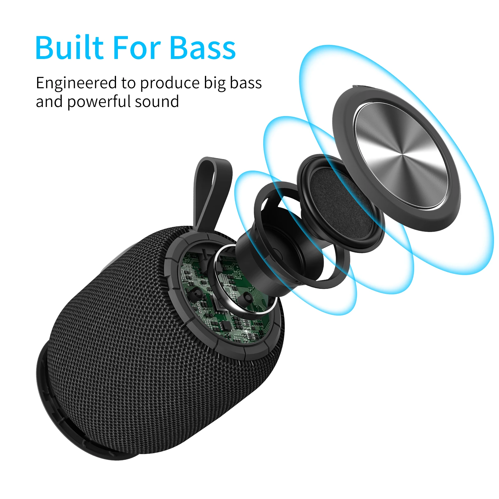 Bluetooth Speaker,Mini 5.0Dual Pairing 