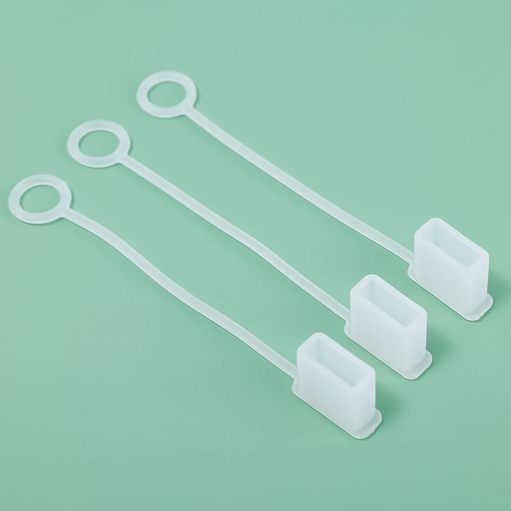 USB-A Dust Plugs with Strap – 5-Pack Dustproof & Waterproof Caps