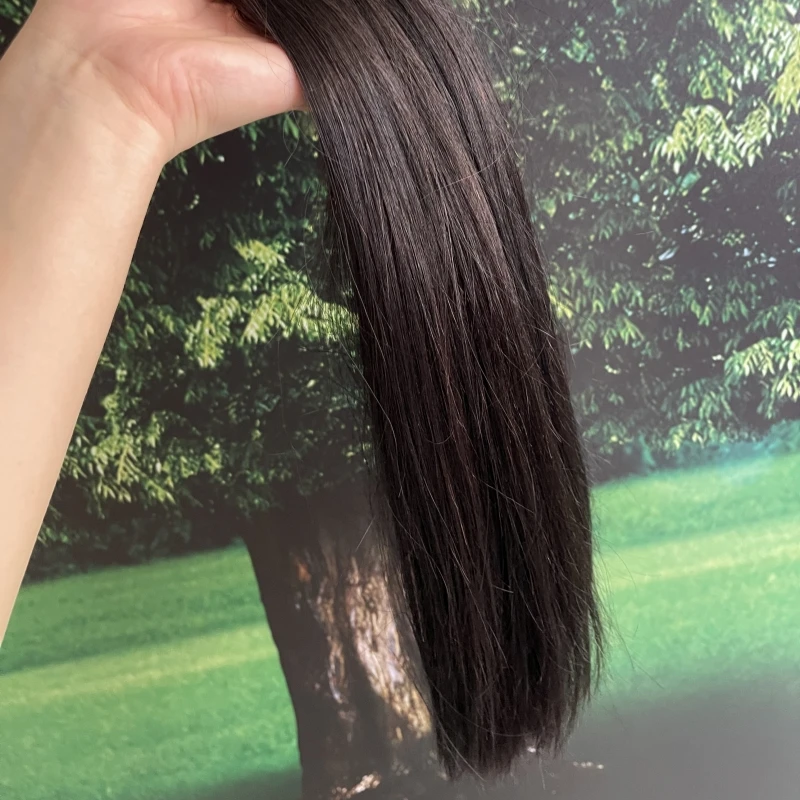 Straight Human Hair Bulk For Braiding Extensiones Cabelo Humano Natural Balck Virgin Weaving Unprocessed No Bulk Human Hair