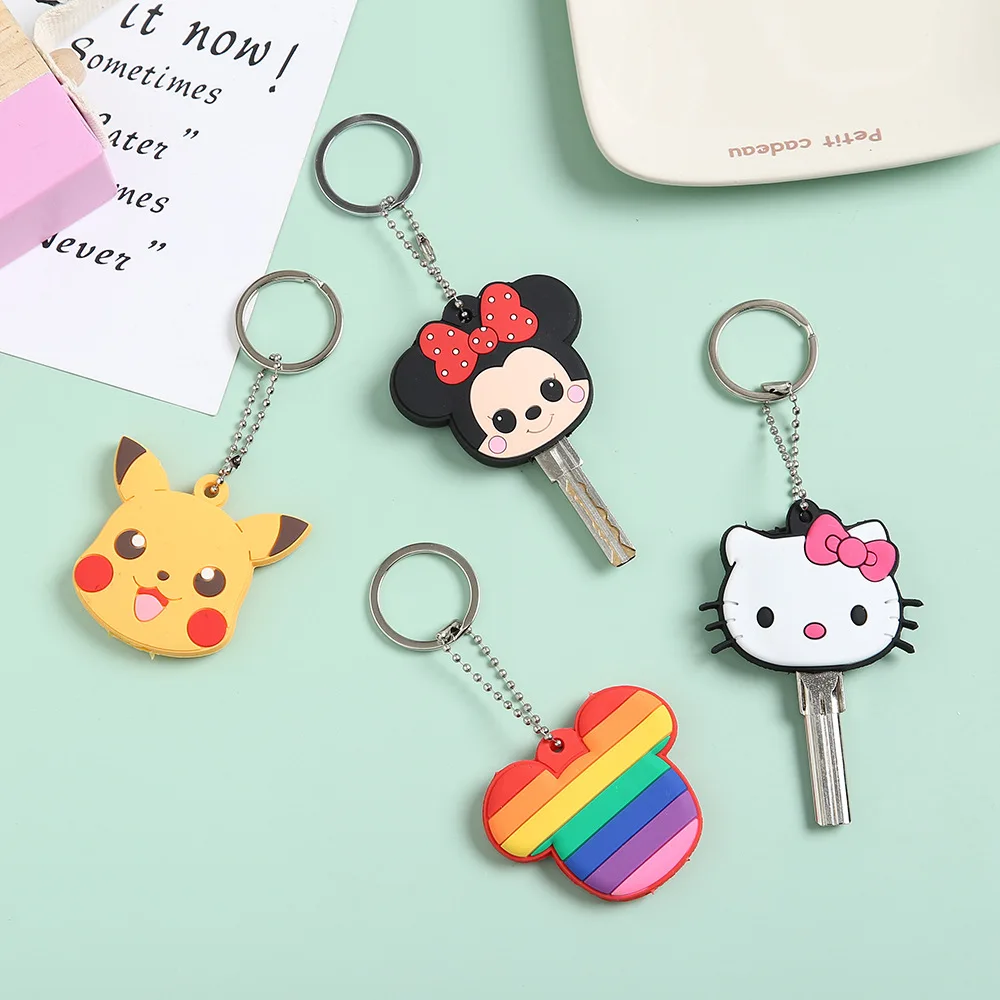 Disney Mickey Minnie Key Case Keychain 