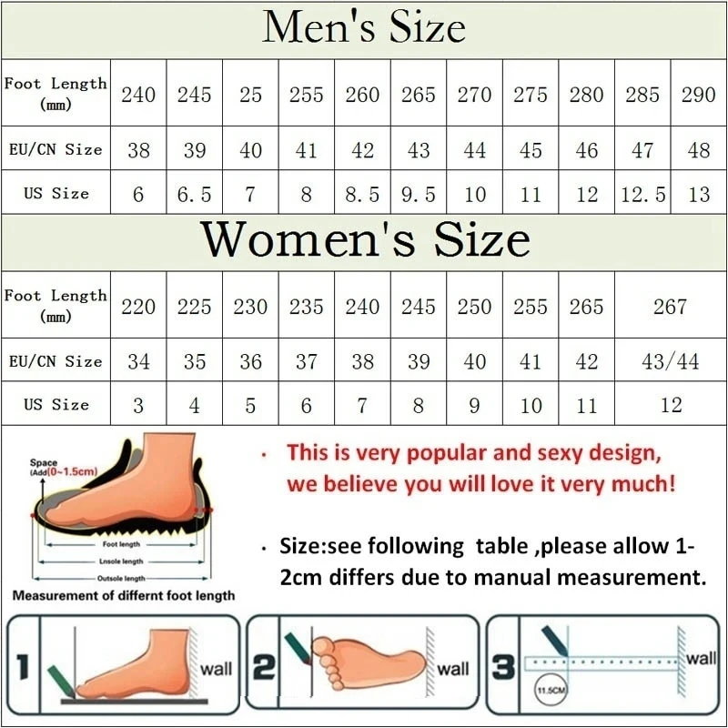 Insole Measurement Size Chart corona.dothome.co.kr