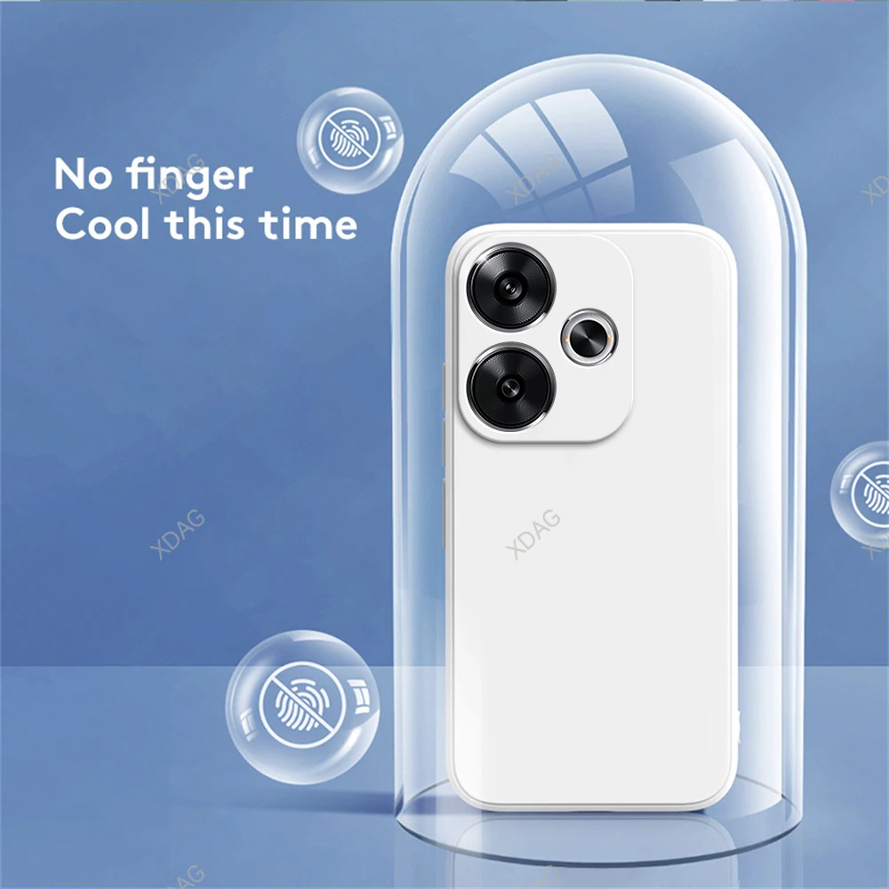BORYA Placcatura Cover Per Xiaomi Poco F7 5G, Antiurto Ultra Sottile