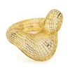 VAROLE Oversize Original Design Bracelet For Women 18K Gold Color Plated Bangles Elegant Jewelry Party 1