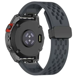 Silicone QuickFit Watch Band Strap - Versatile Fit - Quickfit 22mm Width (GRAY)