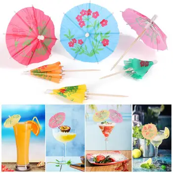 Mini Tropical Drink Umbrellas 1
