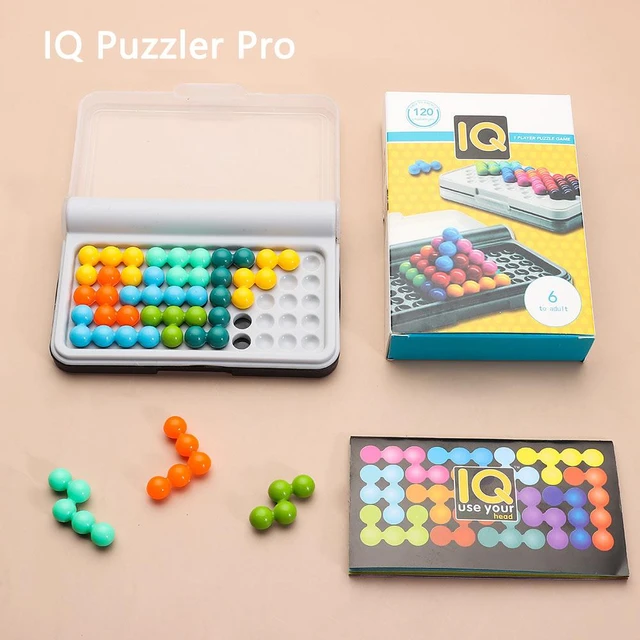 Clássico desafios solução lógica habilidade cognitiva-construir cérebro jogo  iq puzzler pro brinquedos engraçados - AliExpress