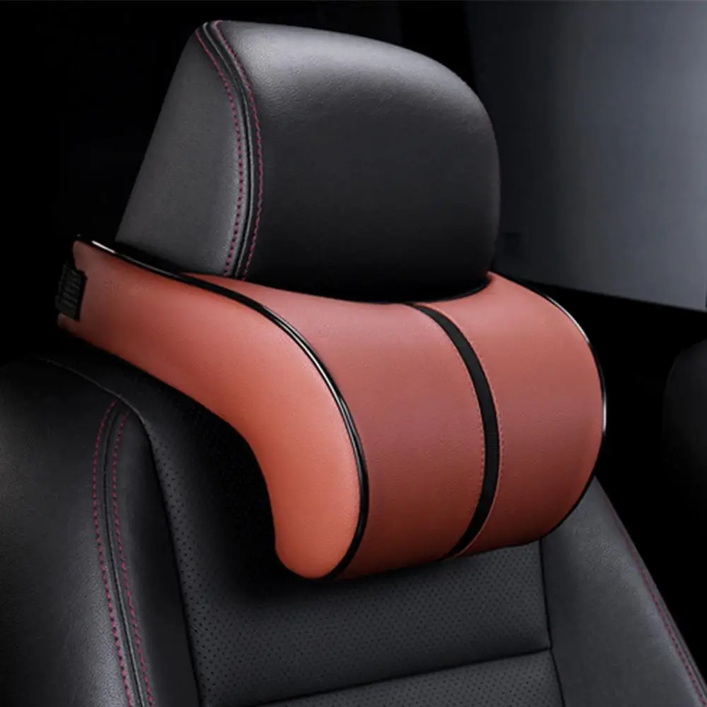 Adjustable Memory Cotton Car Headrest Neck Rest Protection Seat Cushion Pillow