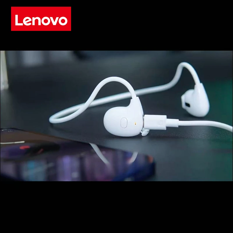 Lenovo Wireless Bluetooth Headphones Air Conduction Stereo Over Ear Sports Headphones For Everyday Business Use, Alina Gadgets