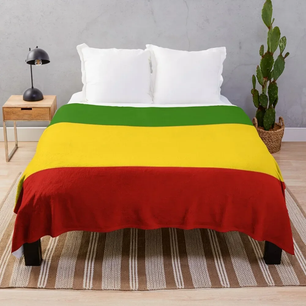 

Rasta Flag Throw Blanket Cute Plaid Plaid Blankets