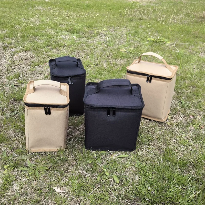 Camping Tanks Storage Bag Outdoor Portable Fuels Cylinder Protective Case Camp Light Carrying Bag Camping Accessories