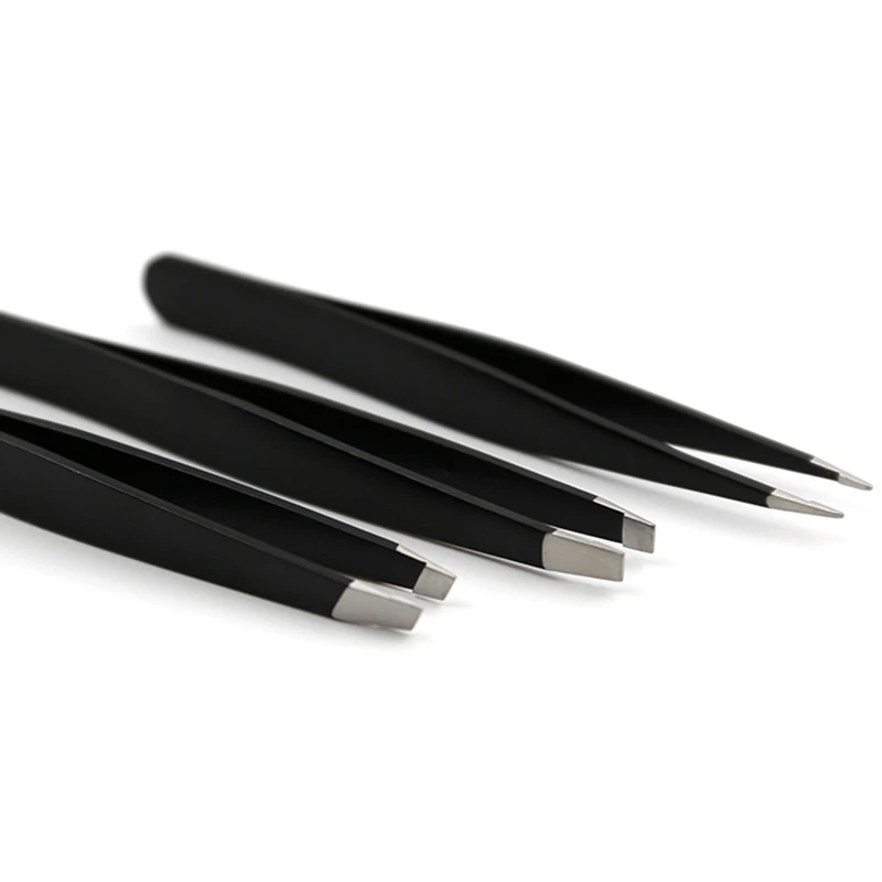 1Pc Professional Eyebrow Tweezers Makeup Tools Eyebrow Pinch Pliers Tweezer For Eyebrows Accessories Beauty Hair Clip Remover 3