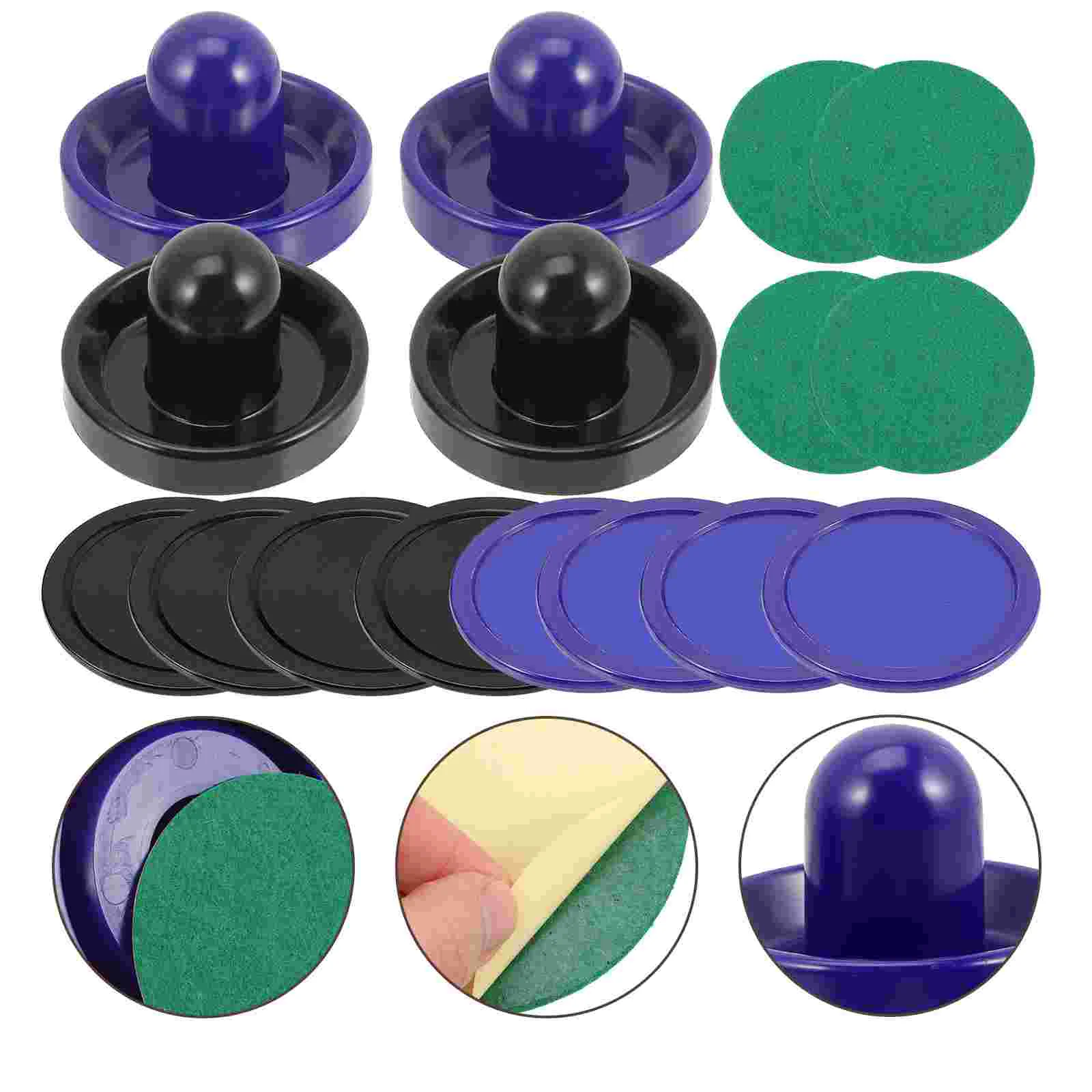 

1 Set of Plastic Air Toy Pushers Table Air Toy Game Toy Puckss Air Toy Pucks Air Toy Replacements