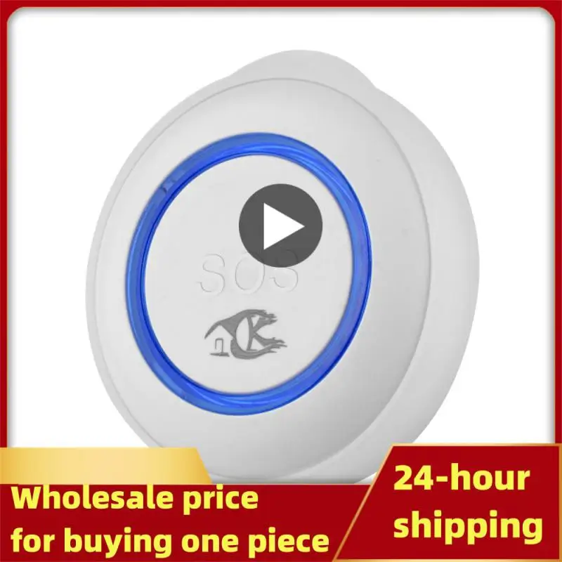 

Tuya WiFi SOS Alarm Button Battery Rechargeable Elderly Emergency Panic Button Old Man Personal Self-Defense Smart Life App Push