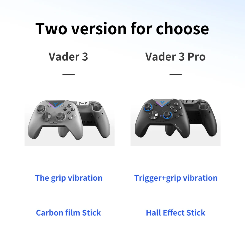 Flydigi ̹ Ʈѷ Ƽ  PC, NS, , TV,  ڵ  ǵ, 6  RGB Ŀ͸¡, VADER 3 Pro, VADER3