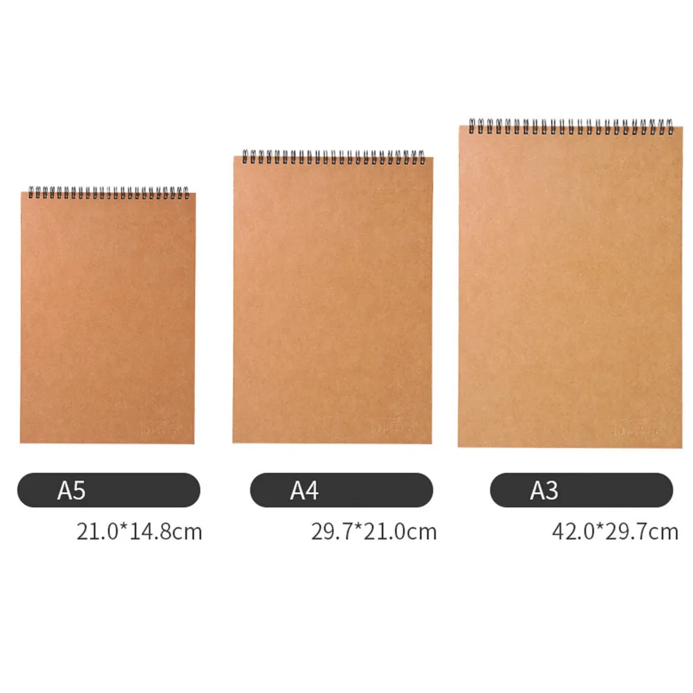 1Pcs A3 스케치북 프리미엄 드로잉 노트북 그림 그리기, 스케치, 낙서, 저널링, 예술가, 학생들을 위한 두꺼운 무산지