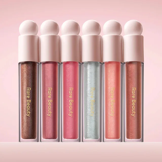 Brillant à lèvres luminisant à lumière Positive, beauté Rare, brillant à paillettes, fard à joues, maquillage, yeux, Contour du visage, peau 1