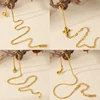 Stainless Steel Gold Color Anklets for Women Summer Beach Leg Chain Ankle Bracelet Femme Fashion Vacation Waterproof Jewelry