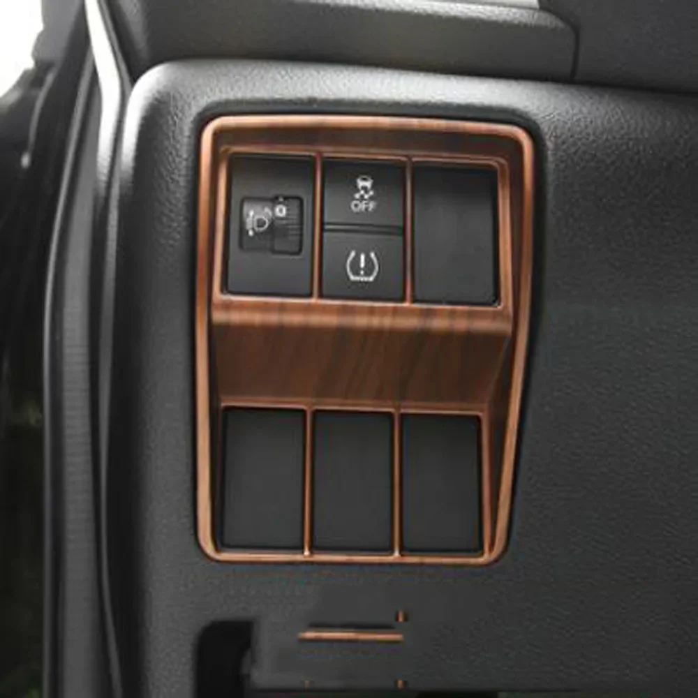 Per Honda CRV CR-V 2017 2018 2019 2020 2021 2022 Legno di Pesca Accessori Interni Decorazione Della Copertura Trim Telaio Pannello Car Styling  34